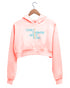 Quirkipedia BENEFITS OF YOGA YOGA Fitness, Positivity, Mindfulness Womens Crop Hoodies